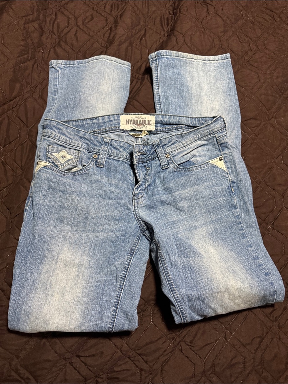 Hydraulic Women’s Faded Blue Bootcut Jeans
